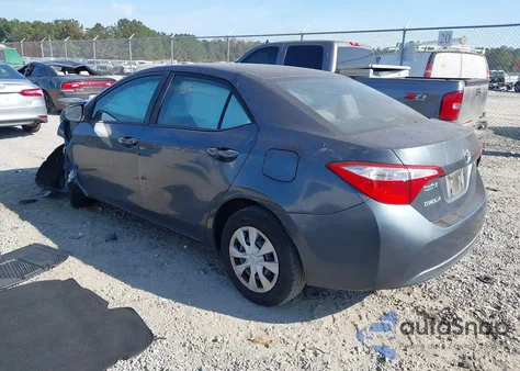 2016 Toyota Corolla L from USA, damaged, VIN 2T1BURHE3GC531064